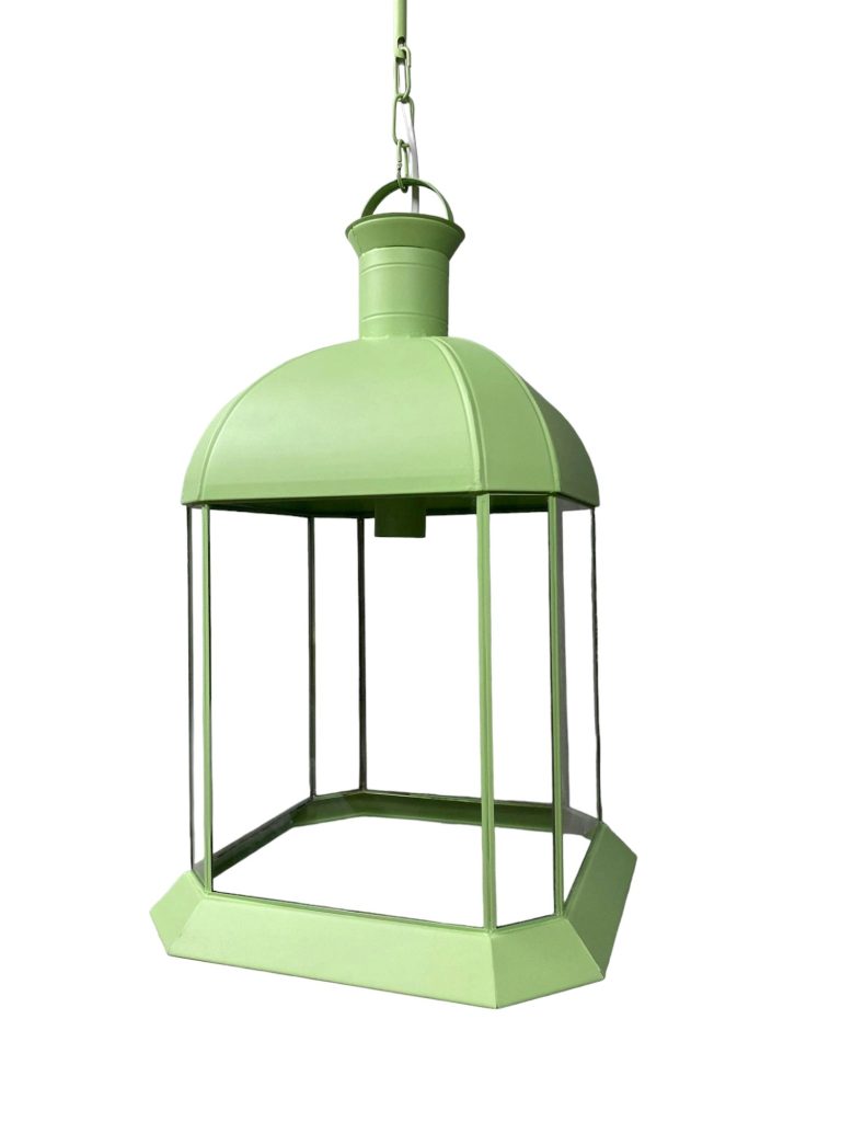 Farol de techo verde
