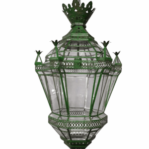 Farol de techo verde